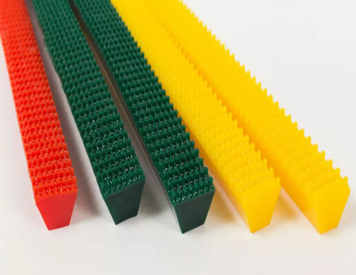 Multi Colored Polyurethane Super Grip Belt 88 A Hardness For Ceramic Transmission Line