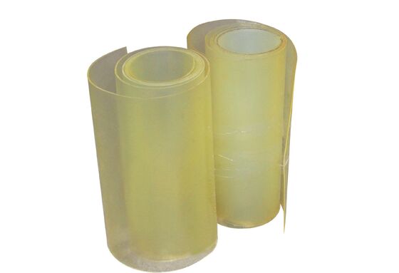 Yellow Red Color Polyurethane Sheet Chemical Resistant Different Thickness And Size