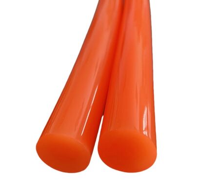 Polyurethane Round Belt Smooth Surface Grease Resistance 90 A Shore Hardness