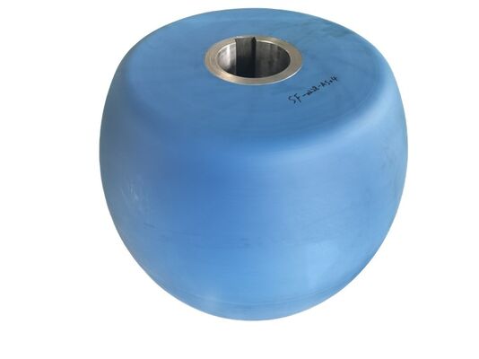 Blue Color Polyurethane Coating Wheels Customized Heavy Duty Industrial Wheels