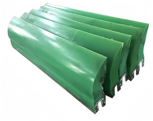 Low Friction Coefficient PU Scrapers Polyurethane Conveyor Cleaner 60-90 A Hardness