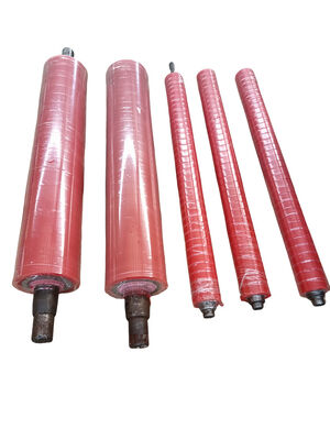 Customized Polyurethane Coating Roller Industrial Urethane Rollers For Heavy Use