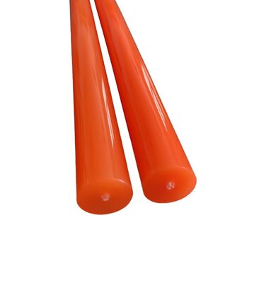 Low Stretch Reinforced Polyurethane Round Belt Smooth Surface For Conveyed Loads