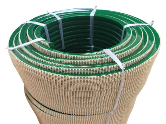 Multi Colored Polyurethane Super Grip Belt 88 A Hardness For Ceramic Transmission Line