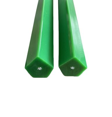 Reinforced Polyurethane PU Ridge Top Belt 88 Shore A High Tension Resistance