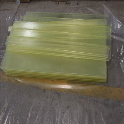 Yellow Red Color Polyurethane Sheet Chemical Resistant Different Thickness And Size