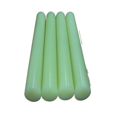 Smooth Surface Polyurethane Round Rod 65A-95A Shore Hardness Custom Length