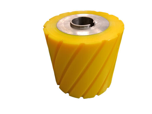 Wear Resistant PU Coating Wheels Heavy Duty With 90 A Shore Hardness