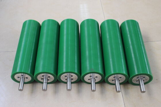 High Precision Polyurethane Coating Rollers , Urethane Conveyor Rollers Waterproof