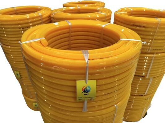 Polyurethane Round Belt Smooth Surface Grease Resistance 90 A Shore Hardness