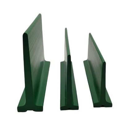 Polyurethane PU Conveyor Belt Cleats 80 A Shore Hardness Wear Resisting