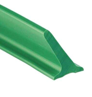 75 A Shore Hardness Polyurethane Cleats Glue On Inclined Conveyor Belt