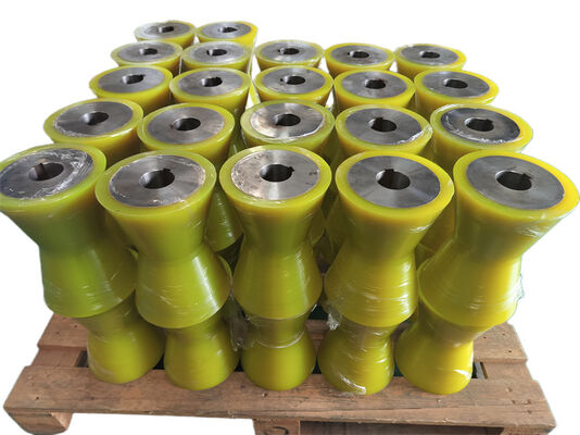 Polyurethane Coating Wheels 85 A Shore Hardness Industrial Equipment Wheels