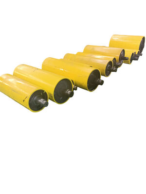 Customized PU Coated Roller Industrial Polyurethane Rollers 95 A Shore Hardness