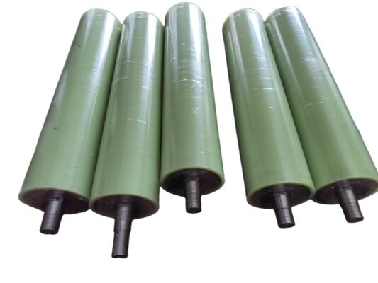 95 A Shore Hardness Polyurethane Coating Rollers Heavy Duty Corrosion Resistant