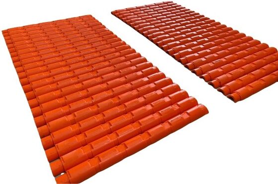 Oil Resistant PU Subsea Protection Duct , Underground Submarine Cable Protection Pipe