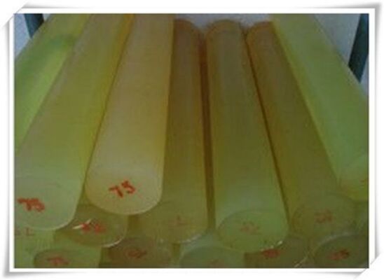 10mm-300mm Diameter Round Polyurethane Rod 65-95 A Shore Hardness Cusotm Color