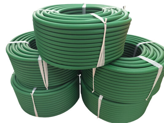 Durable PU Round Belt with 88 A Hardness Anti Static Properties and Rough Surface for Industrial Conveyor Systems