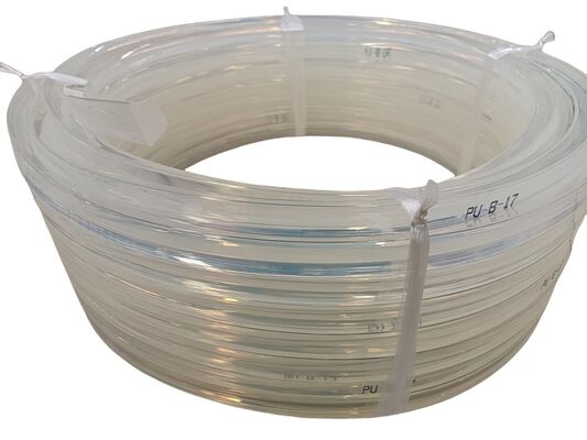 Transparent Polyurethane V Belt Wear Oil Resistant PU Transmission Belts 90A Hardness