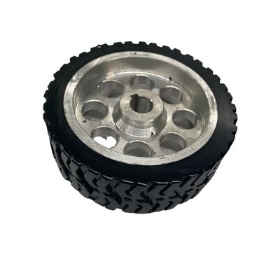 Industrial Polyurethane Heavy Duty Wheels 95 A Shore Hardness Corrosion Resistant