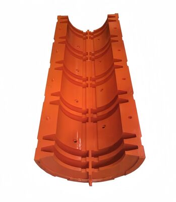 Polyurethane PU Submarine Cable Protection Duct 85A Hardness Undersea Cable Ducting