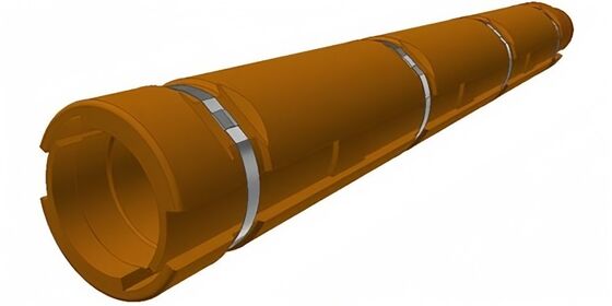 Polyurethane Submarine Underground Cable Ducting 20mm 25mm 30mm For Protection