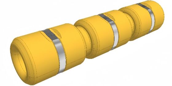 Polyurethane Submarine Cable Protection Duct 85 A Hardness Customized Color