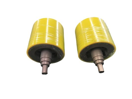 OEM polyurethane coated roller For Mechanical Transmission 90 Shore A Hardness