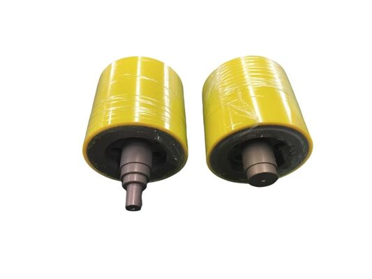 OEM polyurethane coated roller For Mechanical Transmission 90 Shore A Hardness