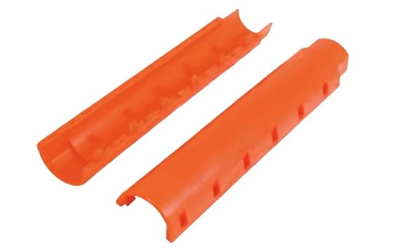 Polyurethane Submarine Cable Protection Duct Red PU Ducting For Submarine Cable Protection