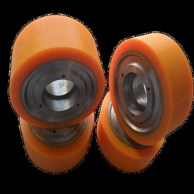 95 A Shore Hardness PU Coated Wheels for Heavy Duty Industrial Use with Extended Service Life