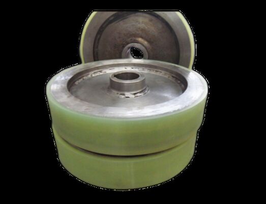 95 A Shore Hardness PU Coated Wheels for Heavy Duty Industrial Use with Extended Service Life