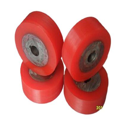 Wear Resistant Polyurethane Wheels with 75-90A Shore Hardness for Heavy-Duty Industrial Applications