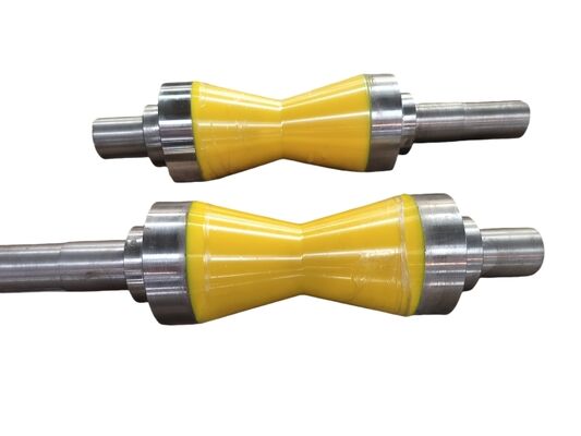 Durable PU Coated Roller with 90 Shore A Hardness for Mechanical Transmission and Continuous Industrial Operation