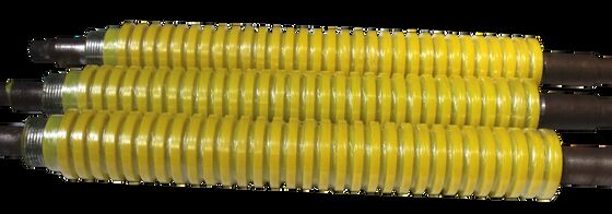 95 Shore A Hardness PU Coated Roller for Material Handling Forklift in Custom Color