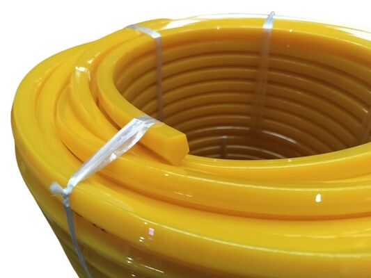 Smooth Surface PU Ridge Top Belt Polyurethane Pentagon Belt Options For Long Lasting Transmission Equipment Performance