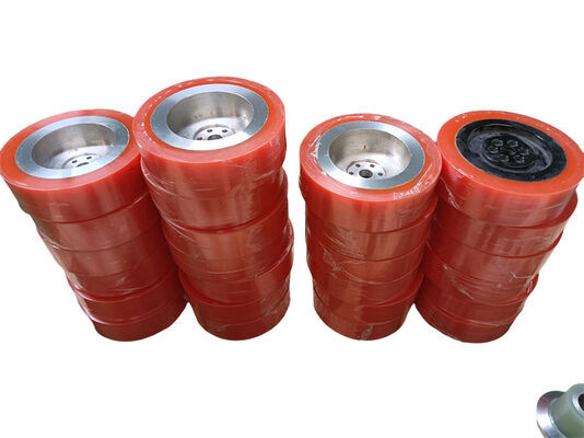 Casting Polyurethane Wheels with 75-90A Shore Hardness for Heavy-Duty Industrial Applications and Wear Resistance