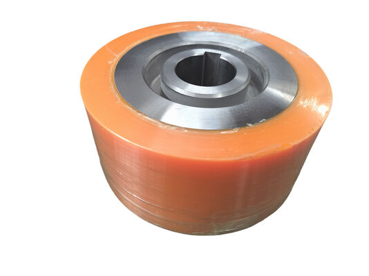 75-90A Shore Hardness PU Coated Wheels for Heavy Duty Industrial Use with Extended Service Life