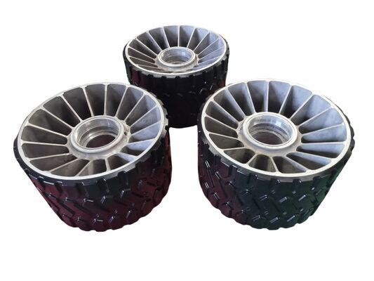 95 A Shore Hardness PU Wheels Heavy Duty Polyurethane Industrial Wheels Corrosion Resistant
