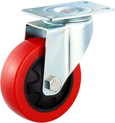 75-90A Shore Hardness PU Castor Wheels for Heavy Duty Industrial Use with Extended Service Life