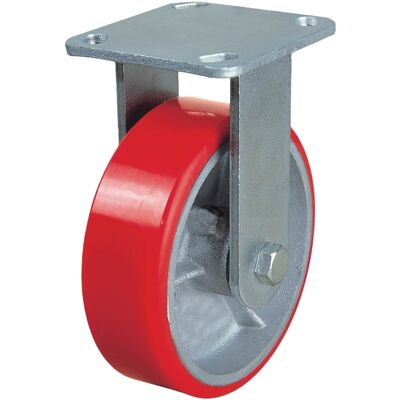 Polyurethane Castor Wheels with 95 A Shore Hardness for Extended Service Life in Heavy Duty Applications