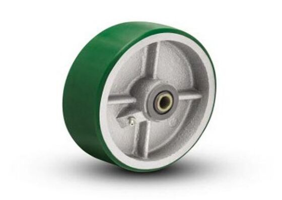 Heavy Duty PU Castor Wheels With 95 A Shore Hardness And Superior Chemical Resistance For Industrial Use