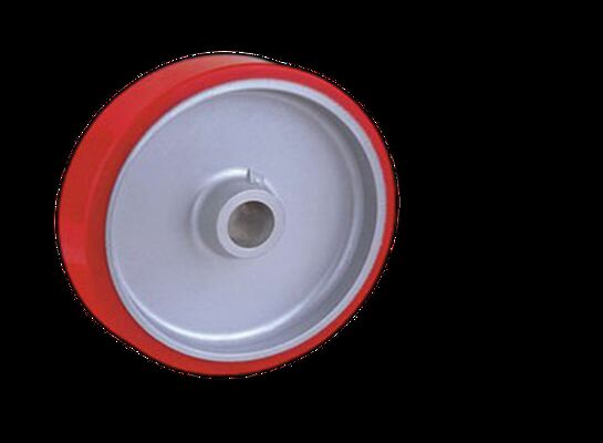 Heavy Duty PU Castor Wheels With 95 A Shore Hardness And Superior Chemical Resistance For Industrial Use