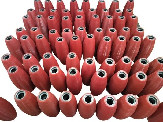 90 A Hardness Polyurethane Mecanum Wheels Anti Oil And Corrosion Resistant Omni Wheels