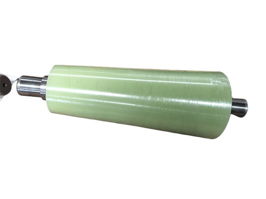 Durable PU Coated Roller with 95 Shore A Hardness for Material Handling Forklift and 75-90A Shore Hardness