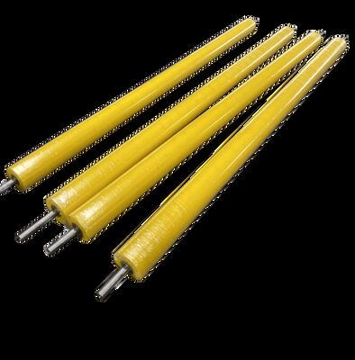 75-90A Shore Hardness Polyurethane Coating Rollers for Material Handling Forklift with Waterproof Urethane Conveyor Rollers