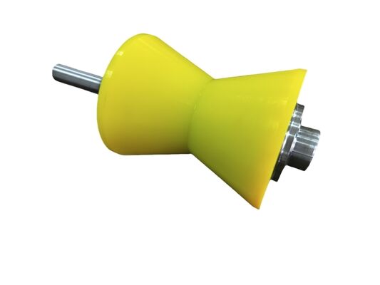 Heavy Duty PU Coated Roller dengan Kekerasan Pantai 75-90A dan Warna yang Dapat Dikustomisasi untuk Aplikasi Industri